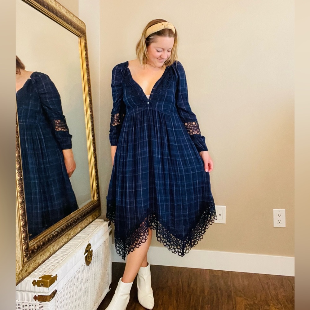 Anthropologie Long Sleeve Dress